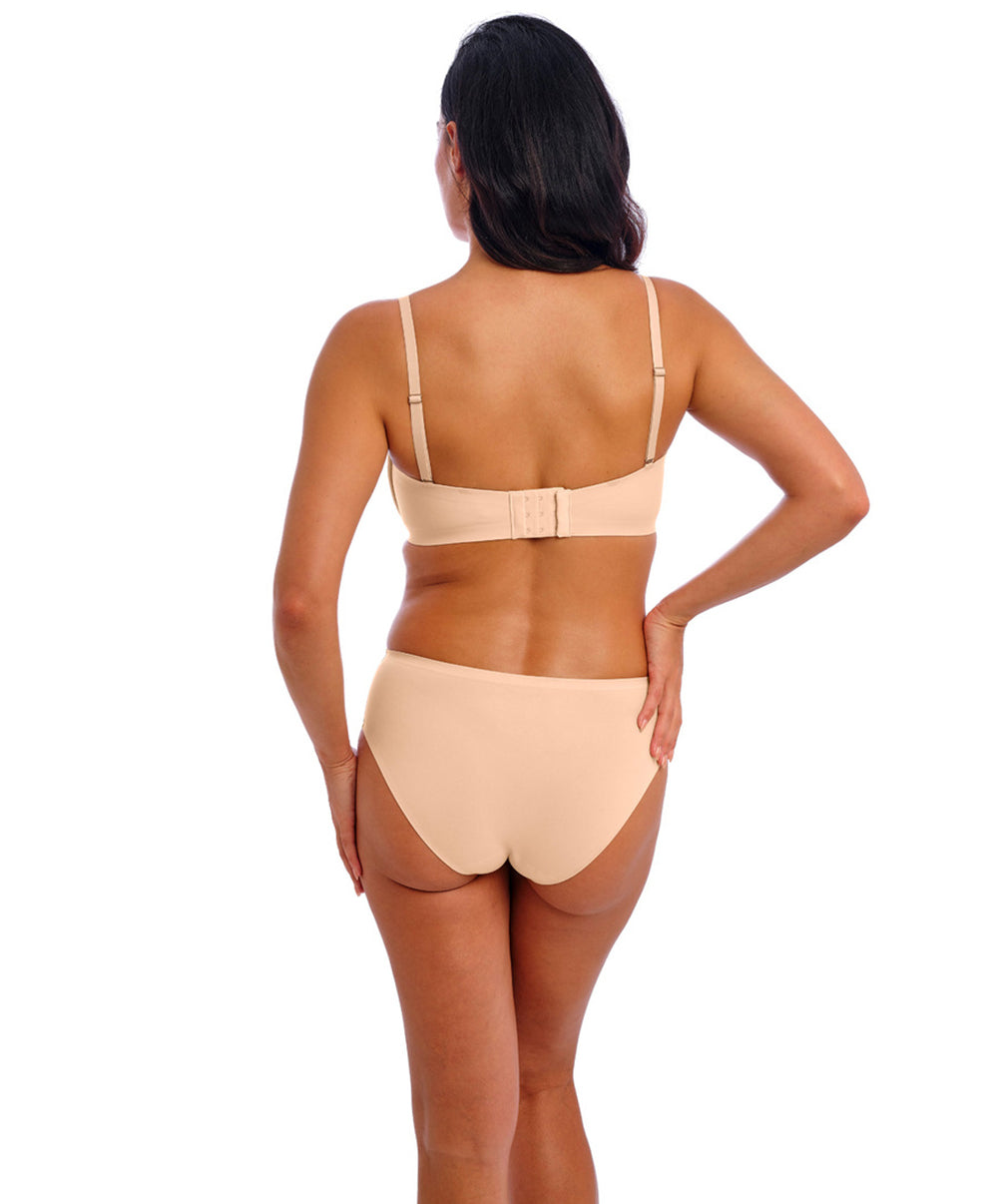 Soutien-gorge bandeau moulé bretelles amovibles invisible grande taille Wacoal Inès Secret frappe WE601011-FRP