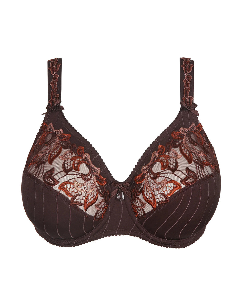 Soutien-gorge confort emboitant PrimaDonna Deauville ristretto 0161816-0161817-RIS