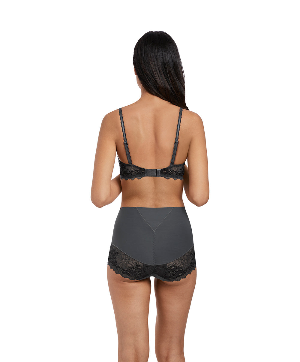 Soutien-gorge contour Wacoal Lace Perfection charcoal gris anthracite WE135004-CHL