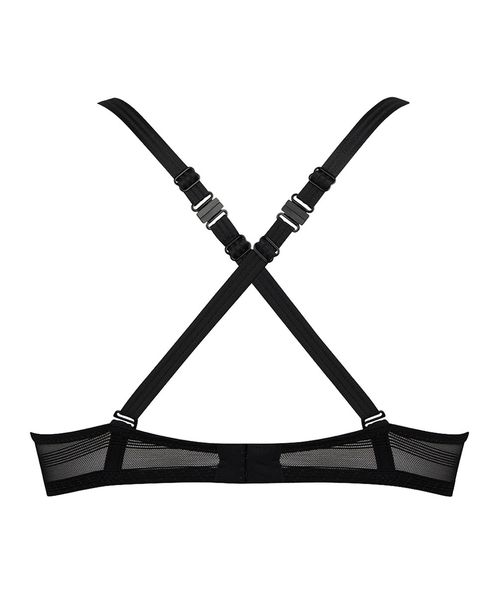 Soutien-gorge coque moulé Antigel de Lise Charmel New Apesanteur noir ECJ8014-NO