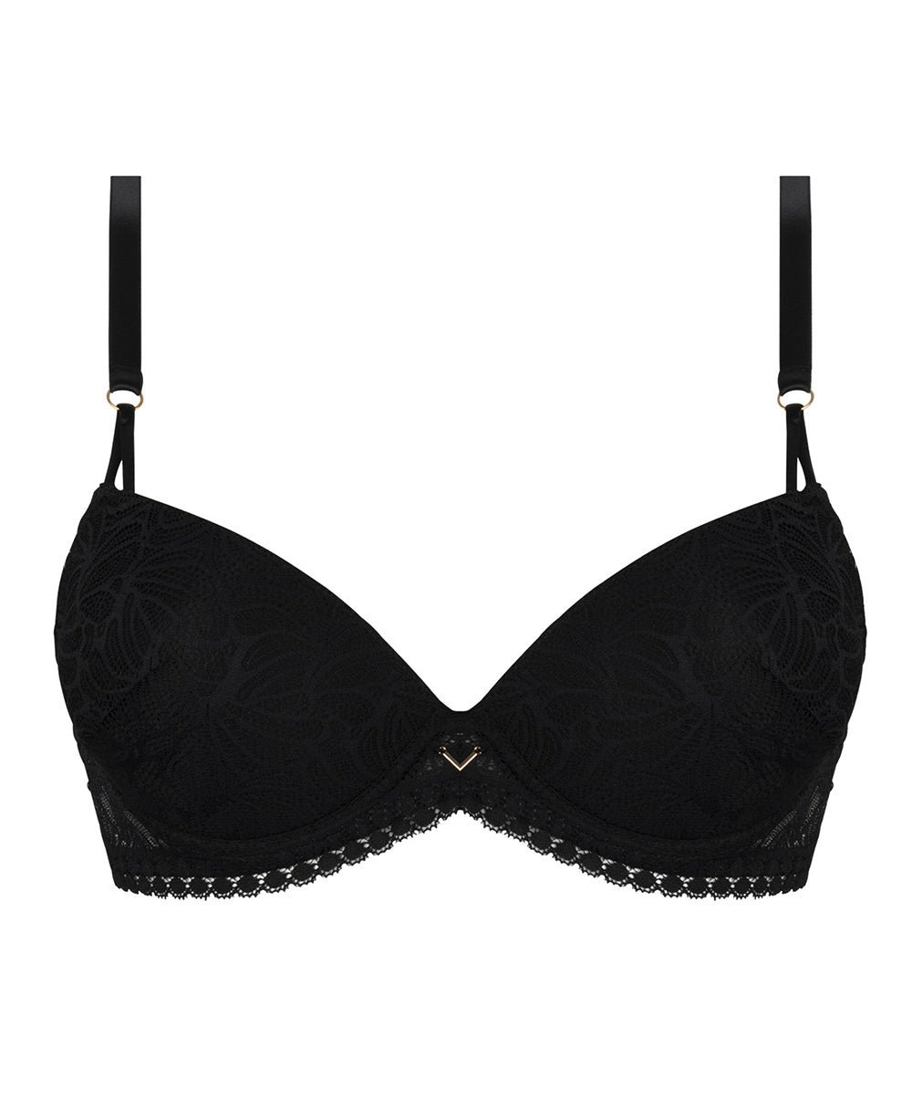 Soutien-gorge coque moulé Antigel de Lise Charmel Atelier Séduction noir ECH8057-NO
