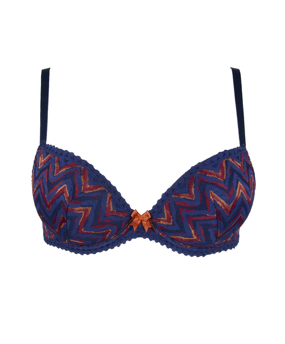 Soutien-gorge coque Antigel de Lise Charmel Parcours Fashion bleu fuego ECH8020-BF 10