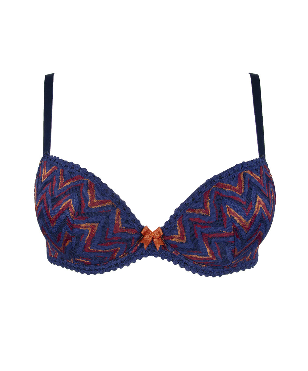 Soutien-gorge coque Antigel de Lise Charmel Parcours Fashion bleu fuego ECH8020-BF 10