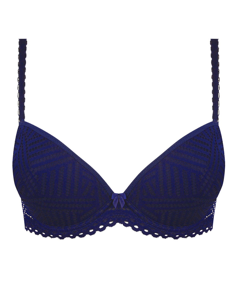Soutien-gorge coque Antigel de Lise Charmel Tressage Graphic marine ECC3637-3837-TM