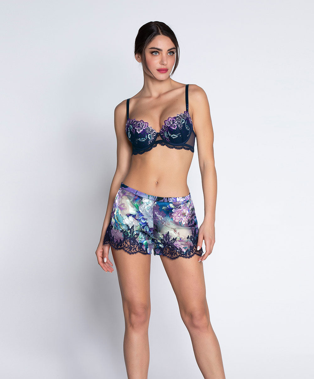 Soutien-gorge coque moulé Lise Charmel Déesse Désirs mauve ACH8577-MD