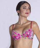 Soutien-gorge armatures Lise Charmel Envolée de Fleurs fuchsia ACH6083-EF