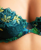 Soutien-gorge coque moulé Lise Charmel Grâce Aquatique floral aqua ACH8593-FA