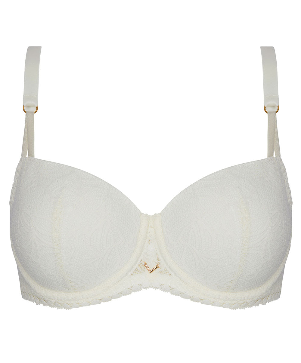 Soutien-gorge coque grande taille Antigel de Lise Charmel Atelier Séduction écru nacre FCH8057-EN 100