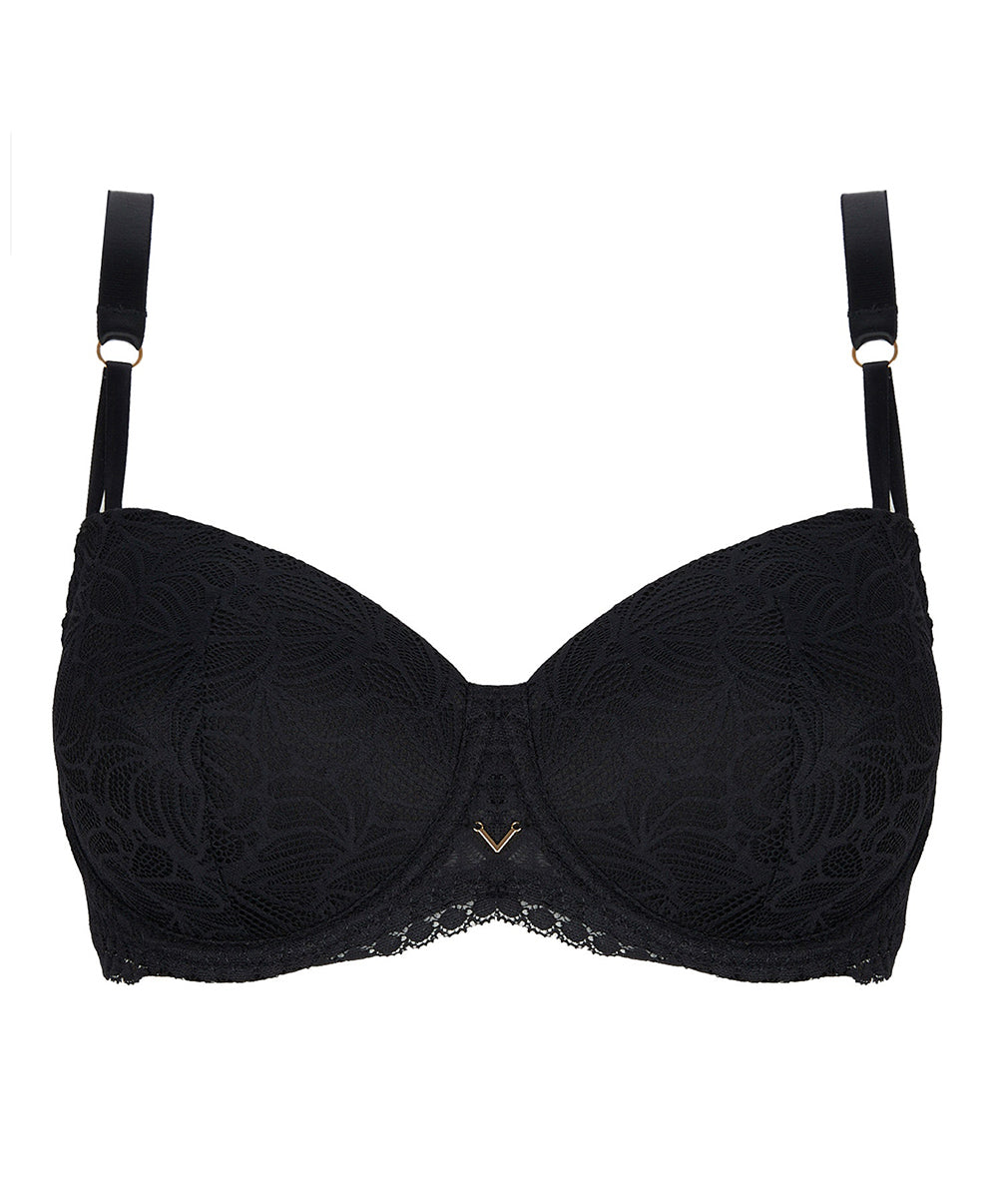 Soutien-gorge coque grande taille Antigel de Lise Charmel Atelier Séduction noir FCH8057-NO 100