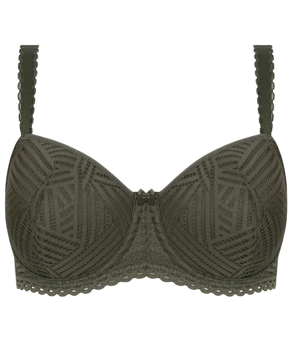 Soutien-gorge coque grande taille Antigel de Lise Charmel Tressage Graphic éclat aventure kaki FCC3837-EA 10