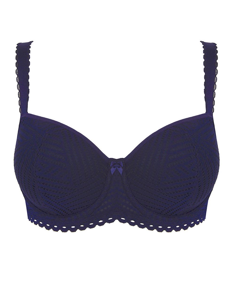 Soutien-gorge coque grande taille Antigel de Lise Charmel Tressage Graphic marine FCC3837-TM