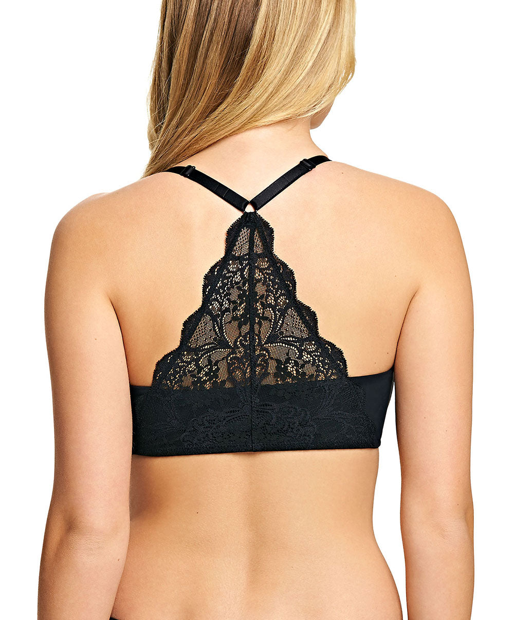 Soutien-gorge coque ouverture frontale Wacoal Lace Impression noir WA853257-BLK