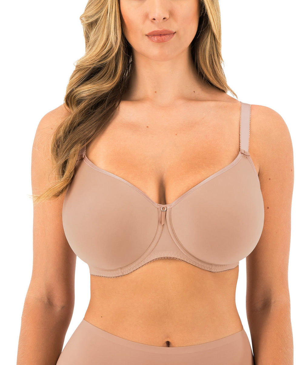 Soutien-gorge moulé spacer armatures grande taille Rebecca Essentials Fantasie Rebecca café au lait FL101310-CAT