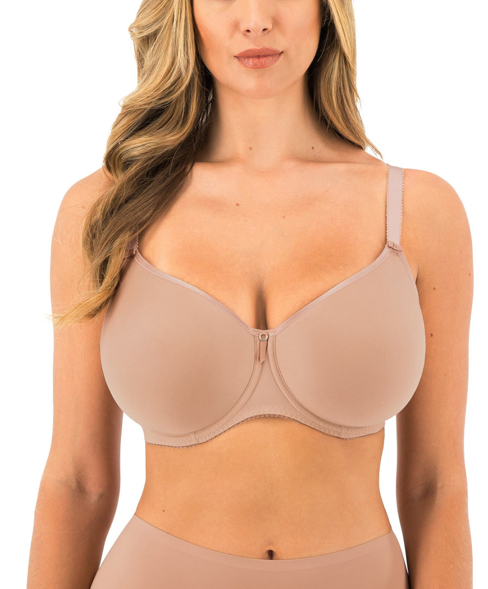 Soutien-gorge moulé spacer armatures grande taille Rebecca Essentials Fantasie Rebecca café au lait FL101310-CAT