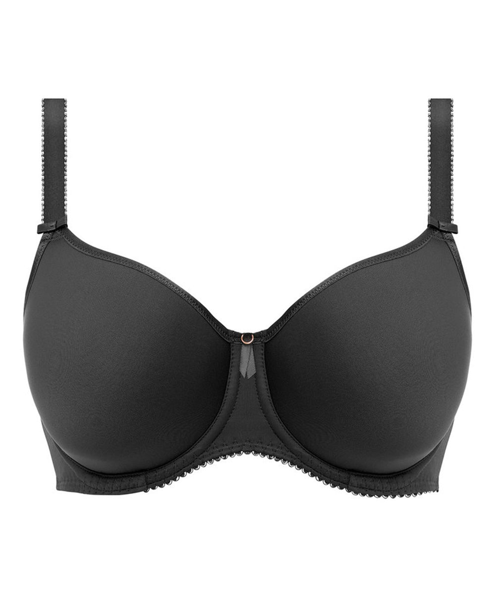 Soutien-gorge moulé spacer armatures grande taille Rebecca Essentials Fantasie Rebecca noir FL101310-BLK