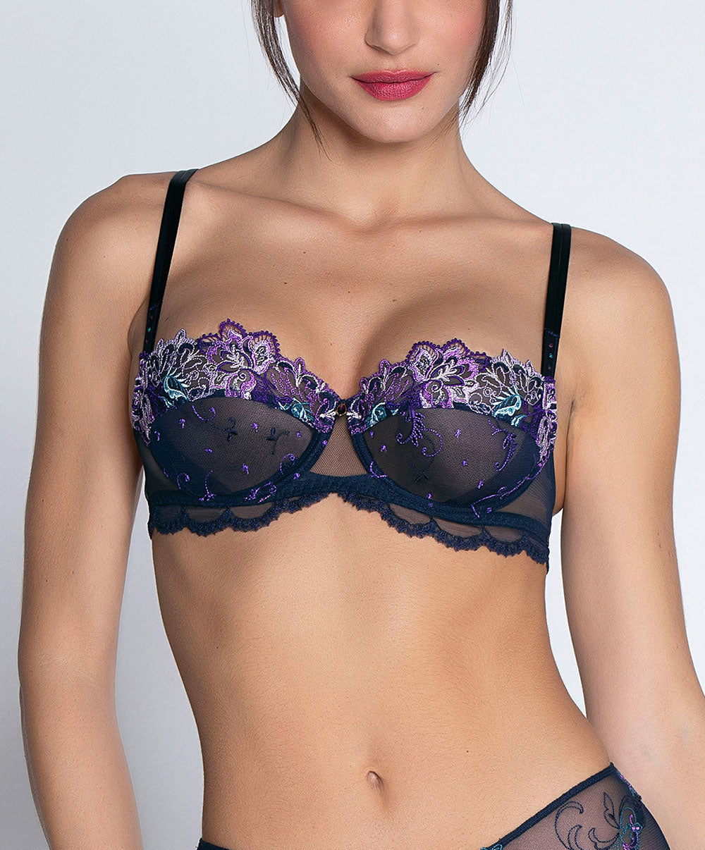 Soutien-gorge corbeille Lise Charmel Déesse Désirs mauve ACH3077-MD
