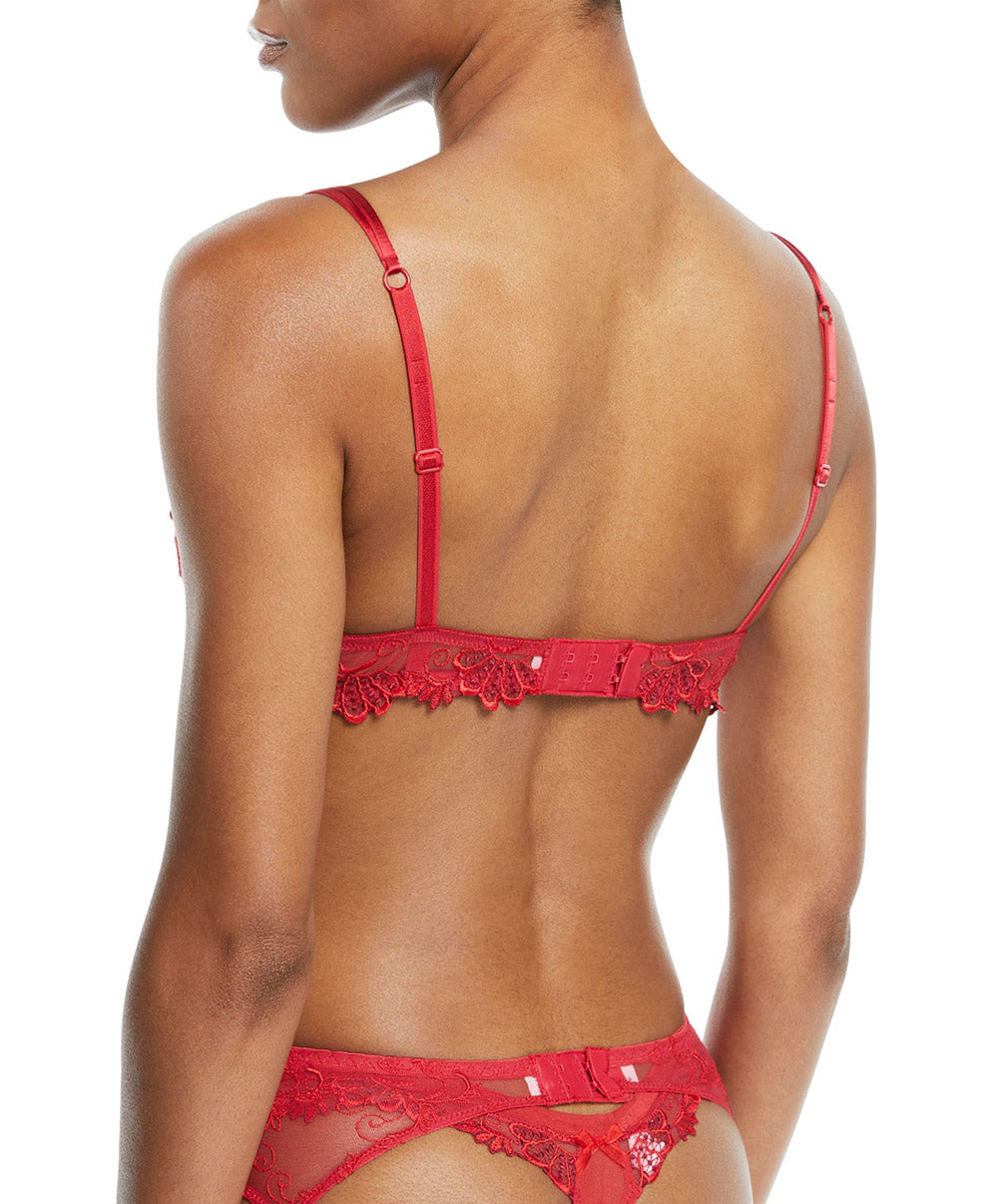 Soutien-gorge corbeille Lise Charmel Dressing Floral rouge ACC3088-DS