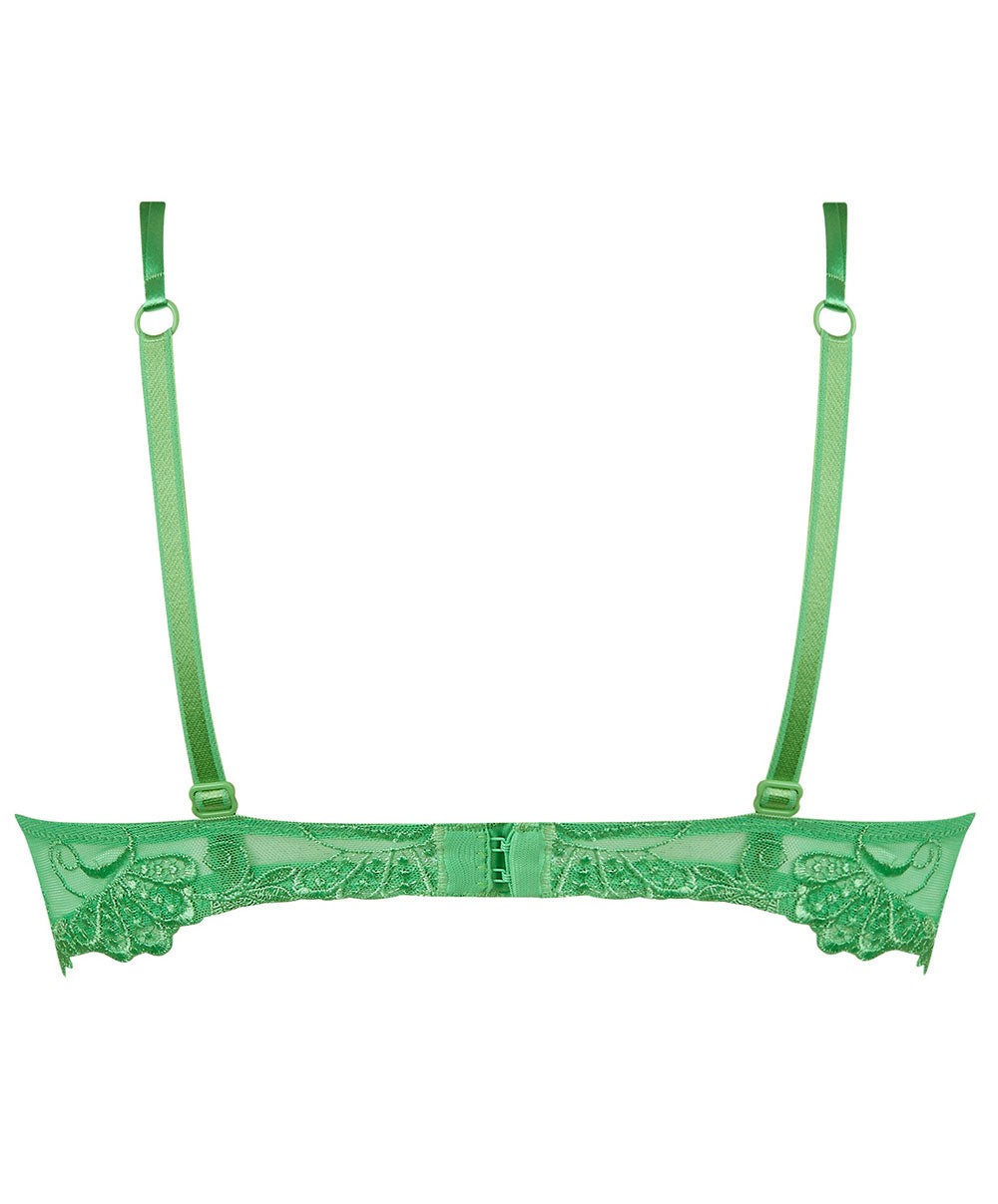 Soutien-gorge corbeille Lise Charmel Dressing Floral émeraude ACC3088-DE