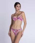 Soutien-gorge corbeille Lise Charmel Envolée de Fleurs fuchsia ACH3083-EF