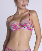 Soutien-gorge corbeille Lise Charmel Envolée de Fleurs fuchsia ACH3083-EF