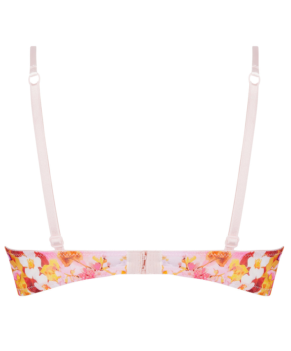 Soutien-gorge corbeille Lise Charmel Jardins de Lumière bouquet multicolore ACH3049-BL
