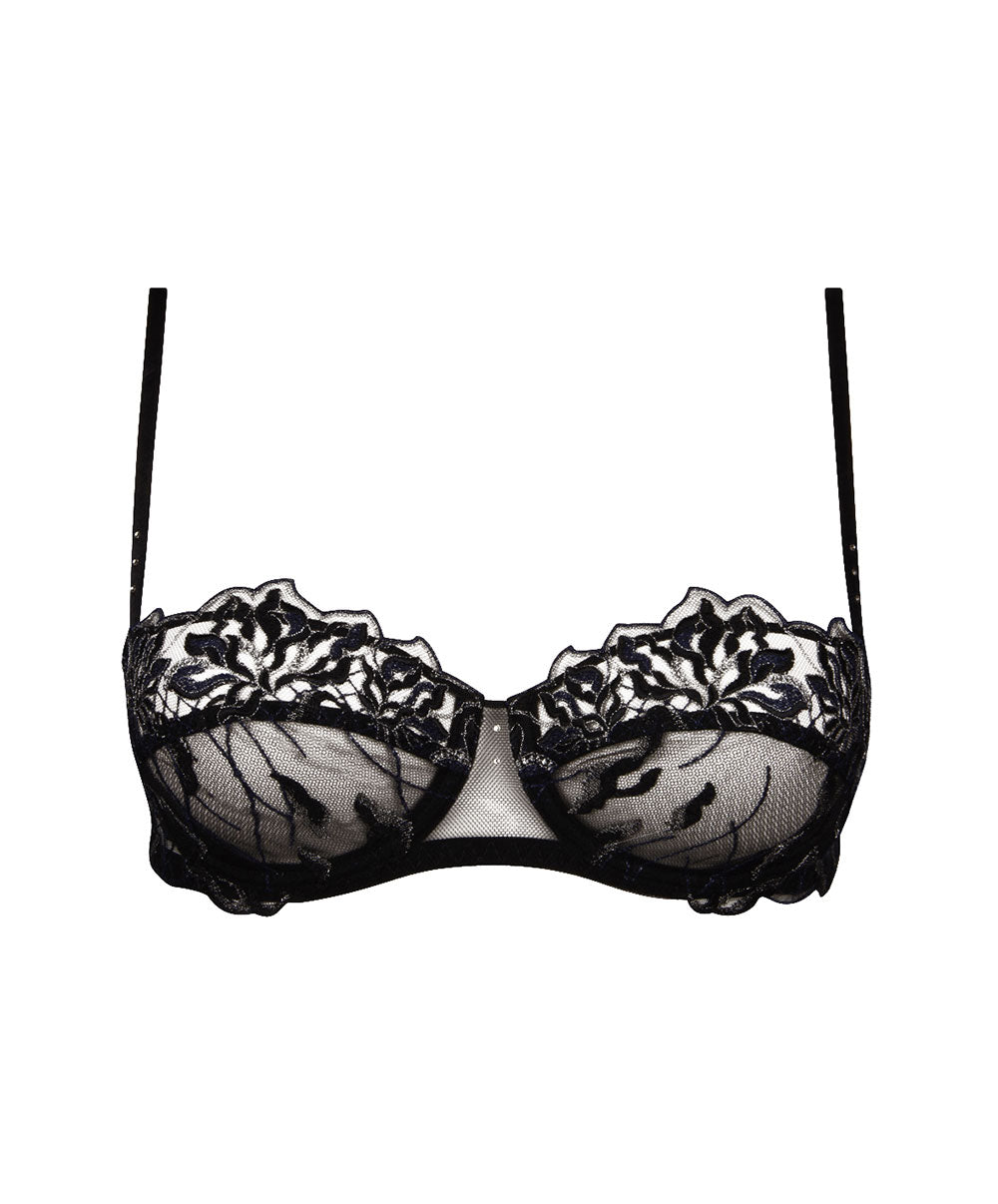 Soutien-gorge corbeille Lise Charmel Les Nuits Chics nuit argent ACH3035-NA