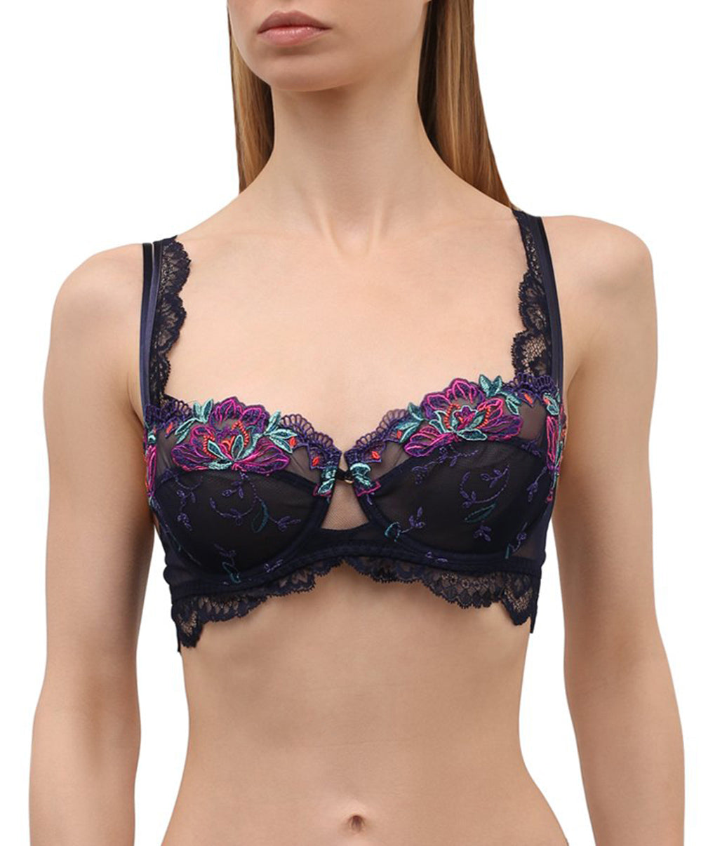 Soutien-gorge corbeille Lise Charmel Magie saphir Eclosion bleu ACH3011-ES