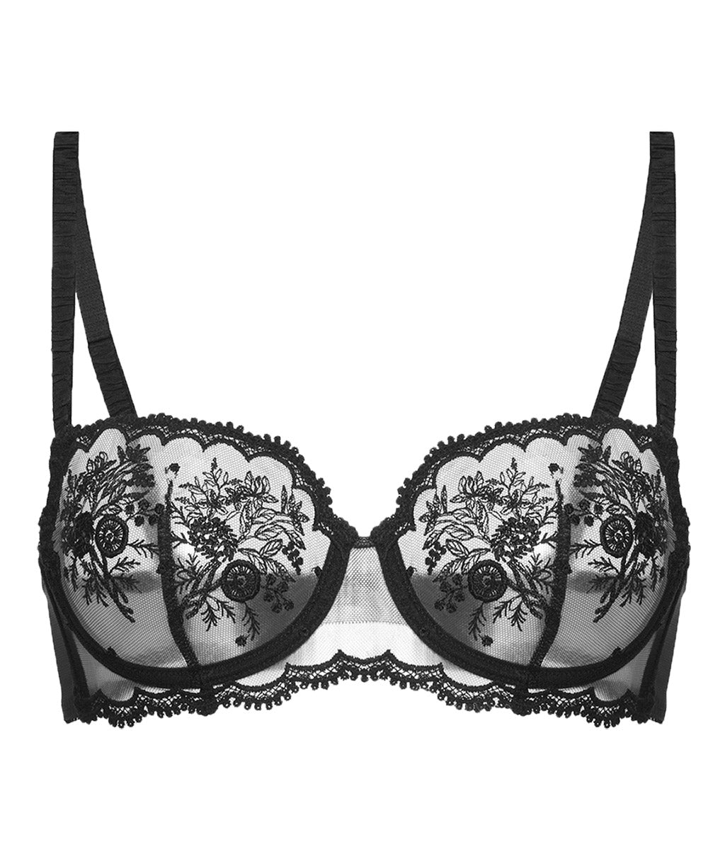 Soutien-gorge corbeille Simone Pérèle Intrigue noir 1E2330-015