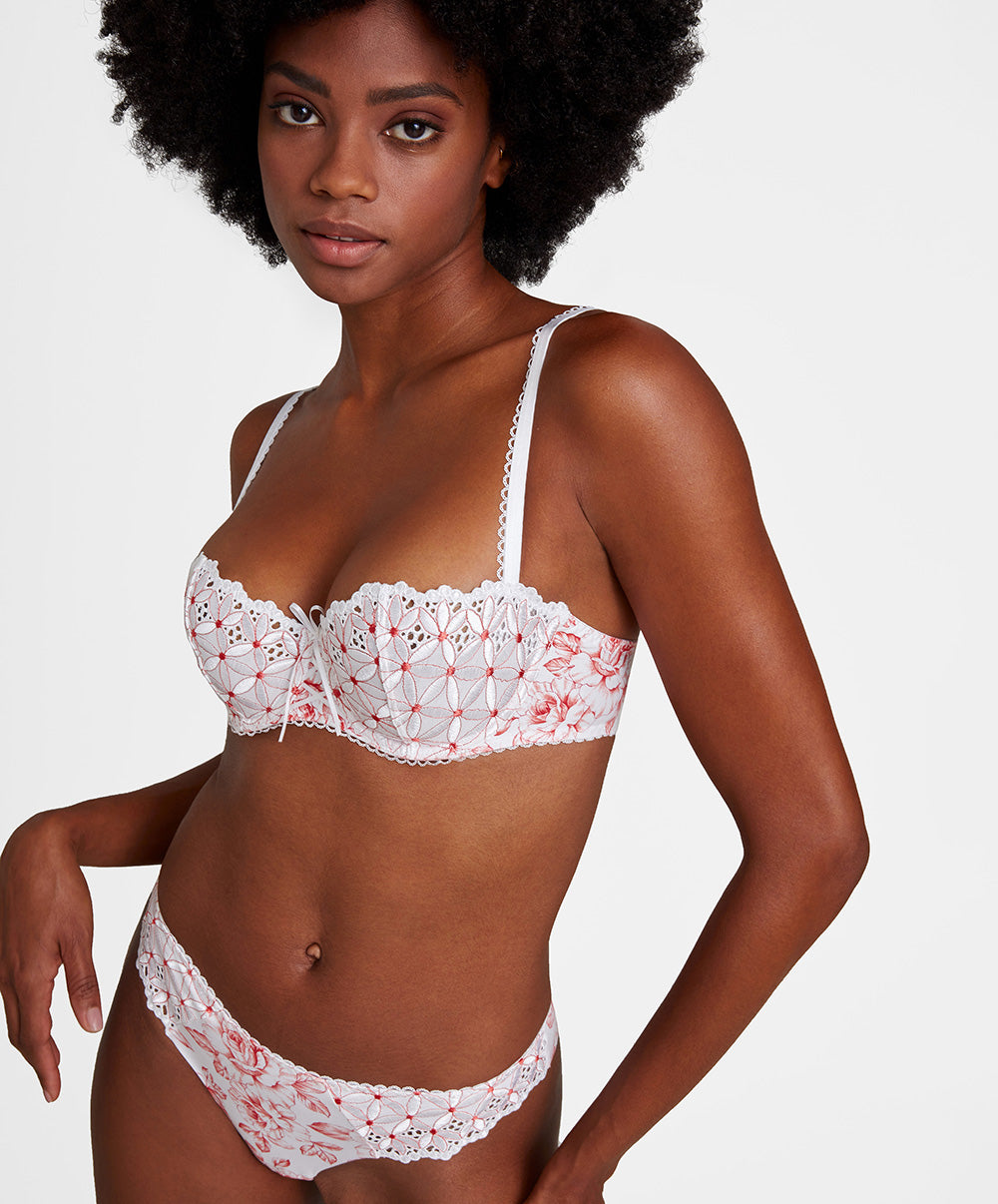Soutien-gorge corbeille Bahia & Moi tangerine Aubade PY14-2-TANR