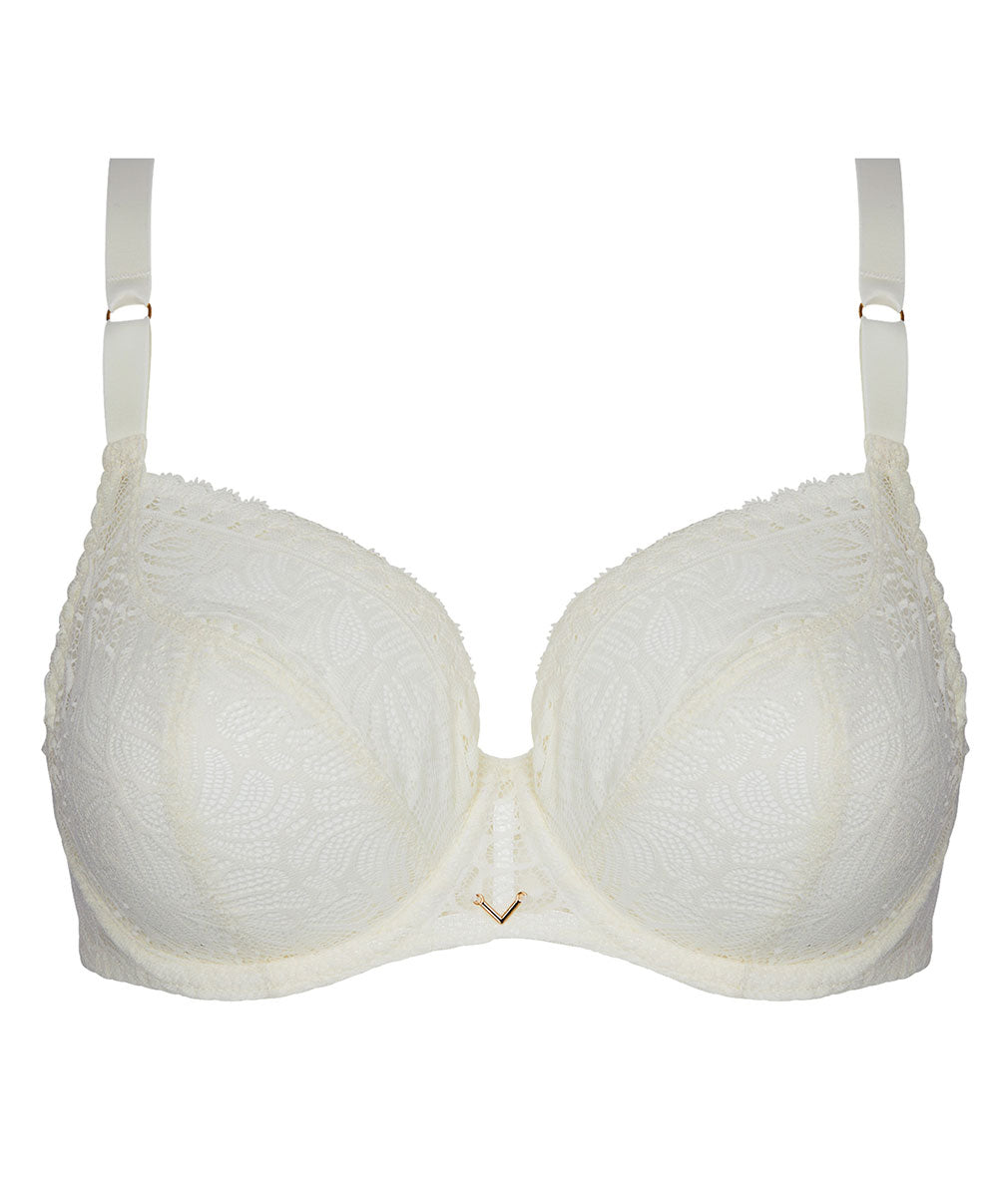 Soutien-gorge corbeille bonnets profonds "Fitting" Antigel de Lise Charmel Atelier Séduction écru nacre FCH2857-EN