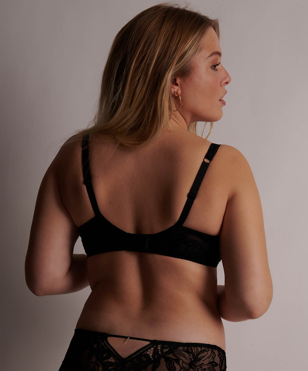 Soutien-gorge corbeille Cœur à corps Noir Aubade 1BF14-NOIR-1