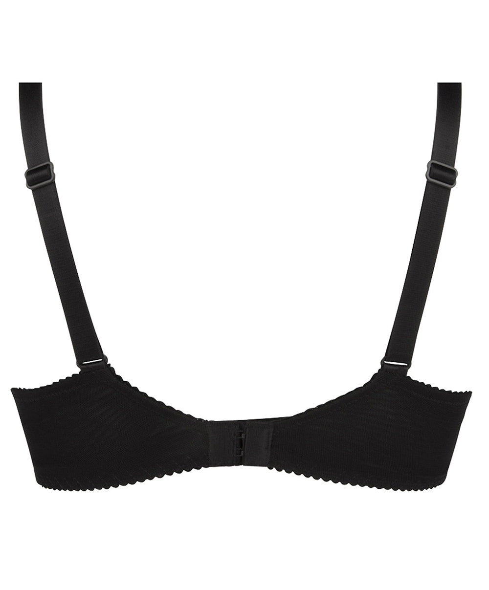 Soutien-gorge corbeille fitting Lise Charmel Dressing Floral noir BCC2888-NO 100