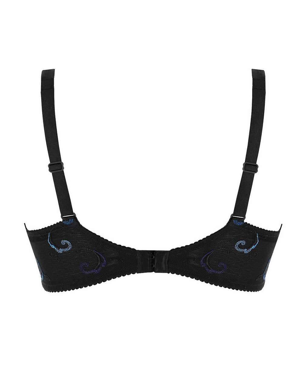 Soutien-gorge corbeille 3/4 Distinction Nuit saphir Éprise de Lise Charmel BCG3008-NS