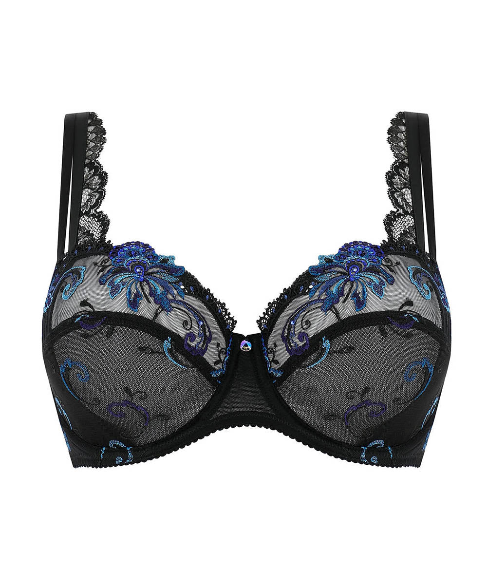 Soutien-gorge corbeille 3/4 Distinction Nuit saphir Éprise de Lise Charmel BCG3008-NS