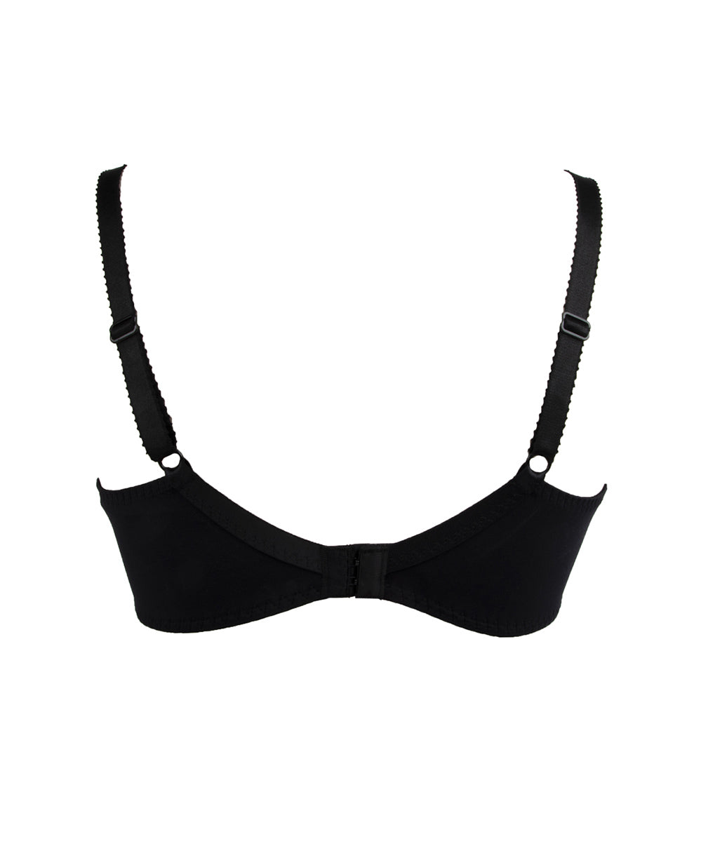 Soutien-gorge couvrant grande taille Antigel de Lise Charmel Stricto Sensuelle noir FCH6017-NO