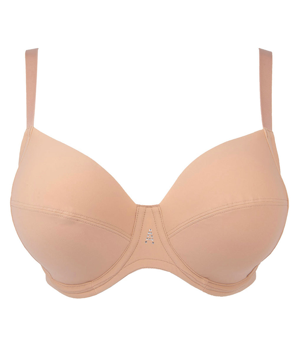 Soutien-gorge couvrant grande taille armatures Antigel de Lise Charmel Culte Beauté skin rosé FCH6066-SR