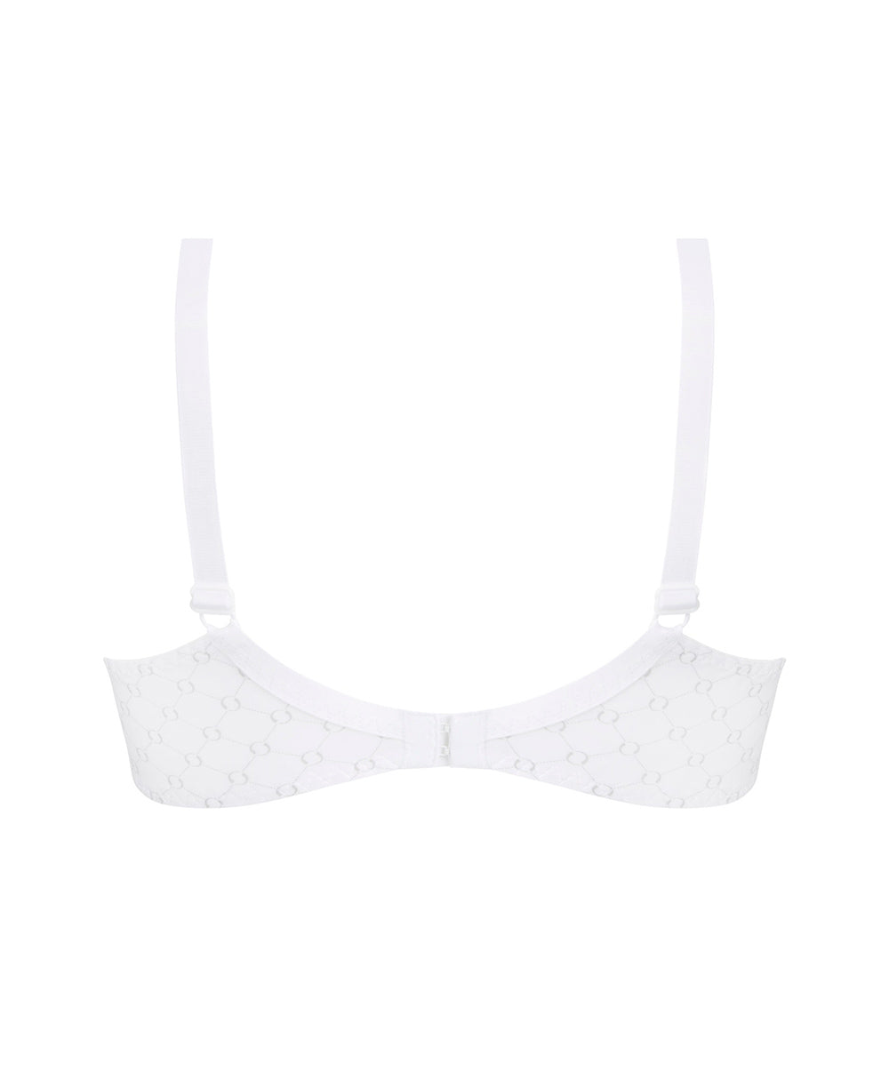 Soutien-gorge couvrant grande taille avec armatures Antigel de Lise Charmel Bijou du jour blanc FCH6032-BB