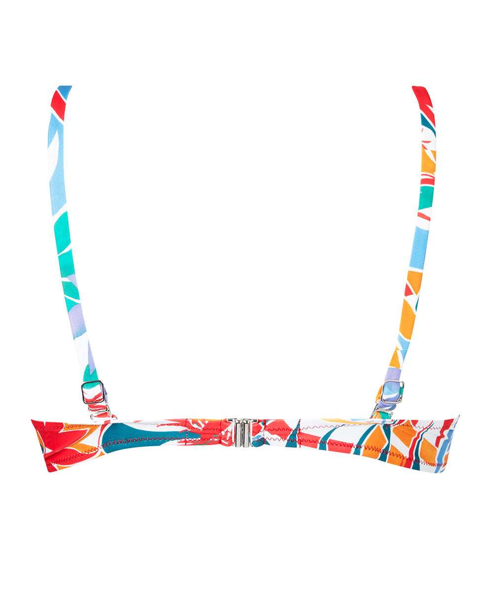 Soutien-gorge de bain coque La Flaneuse papiers découpés multicolore Antigel Bain EBB4367-PD 100