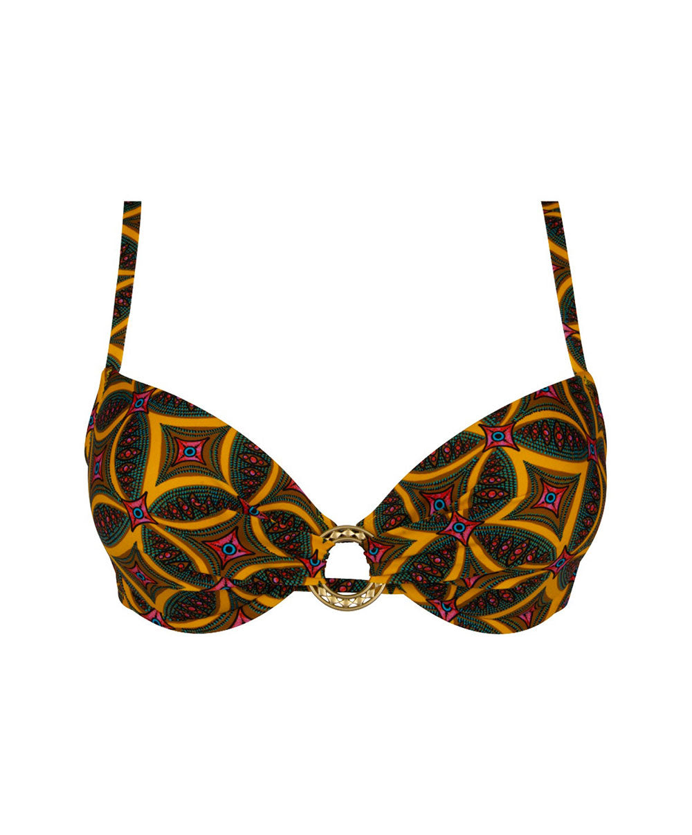 Soutien-gorge de bain coque La Muse Africa jaune Antigel Bain EBB4356-JA