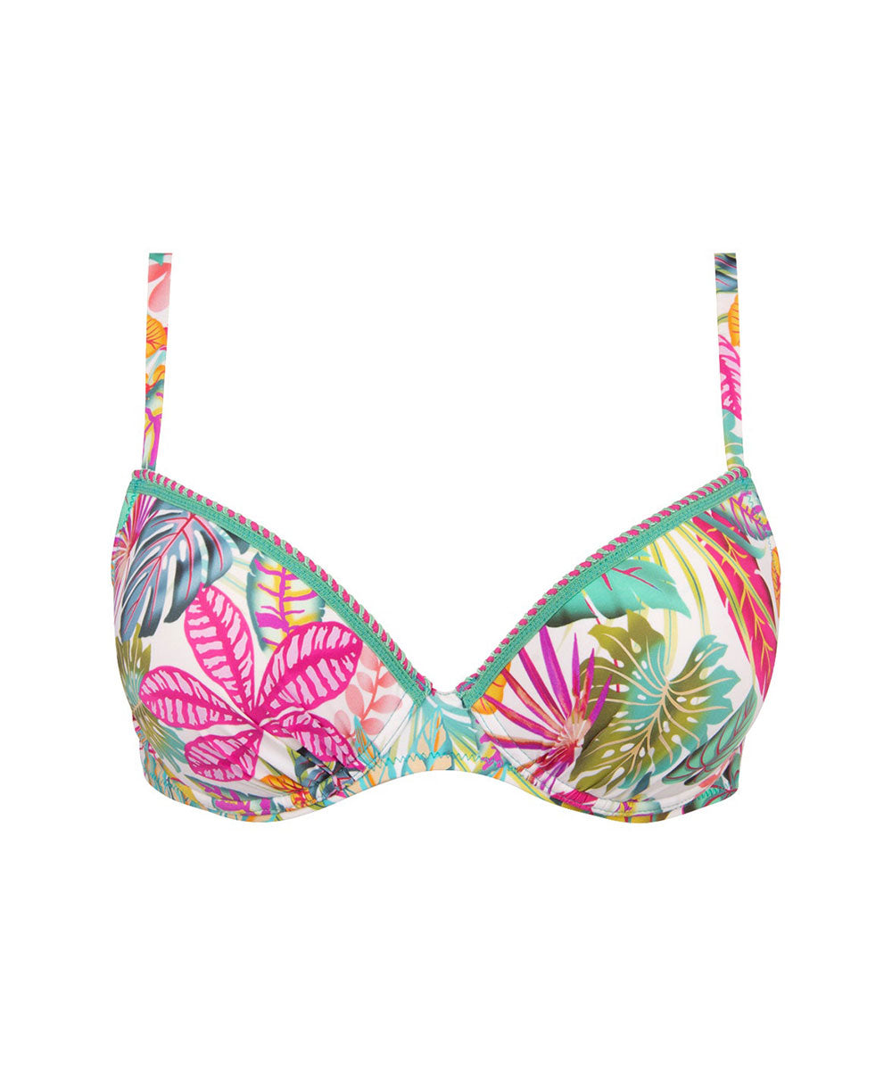 Soutien-gorge de bain coque La Muse des Îles multicolore Antigel Bain EBB4366-IP