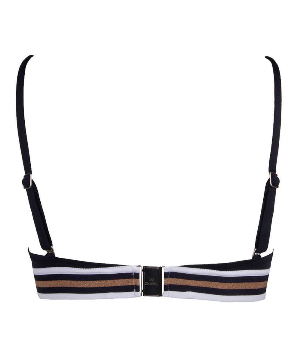 Soutien-gorge de bain coque Lise Charmel bain Énergie Nautique encre ABA8035-EN