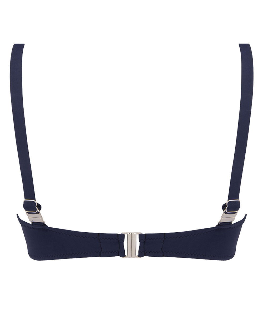 Soutien-gorge de bain coque sans armatures La Chiquissima marine Antigel Bain FBB6614-MM 4