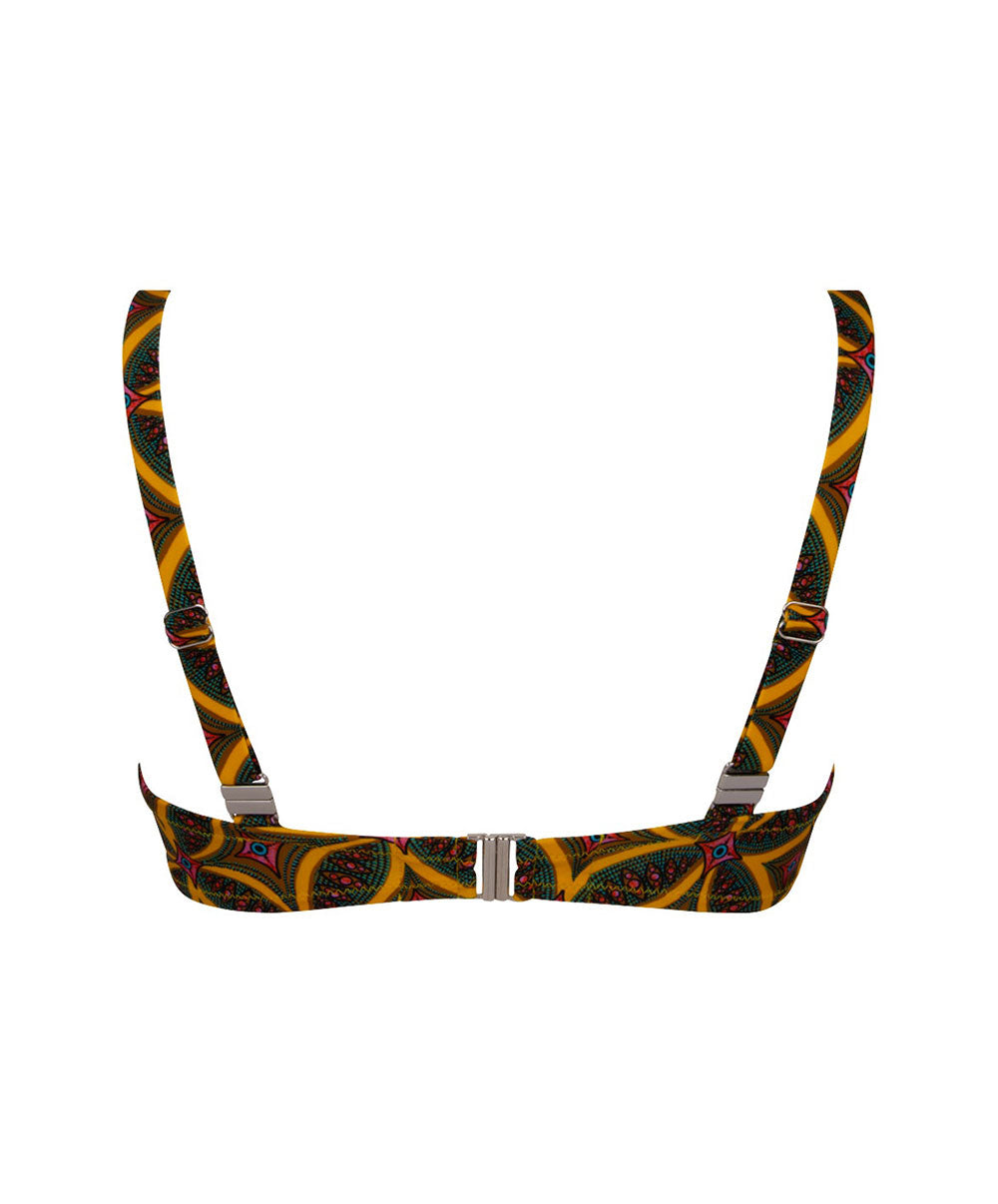 Soutien-gorge de bain corbeille grande taille La Muse Africa jaune Antigel Bain FBB3556-JA 10