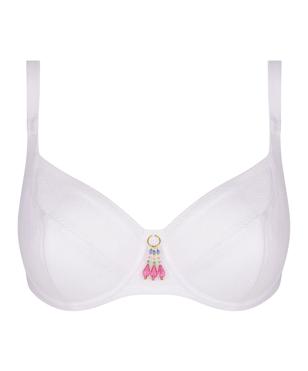 Soutien-gorge de bain corbeille grande taille La Muse des Vagues blanc Antigel Bain FBB3526-VB 10