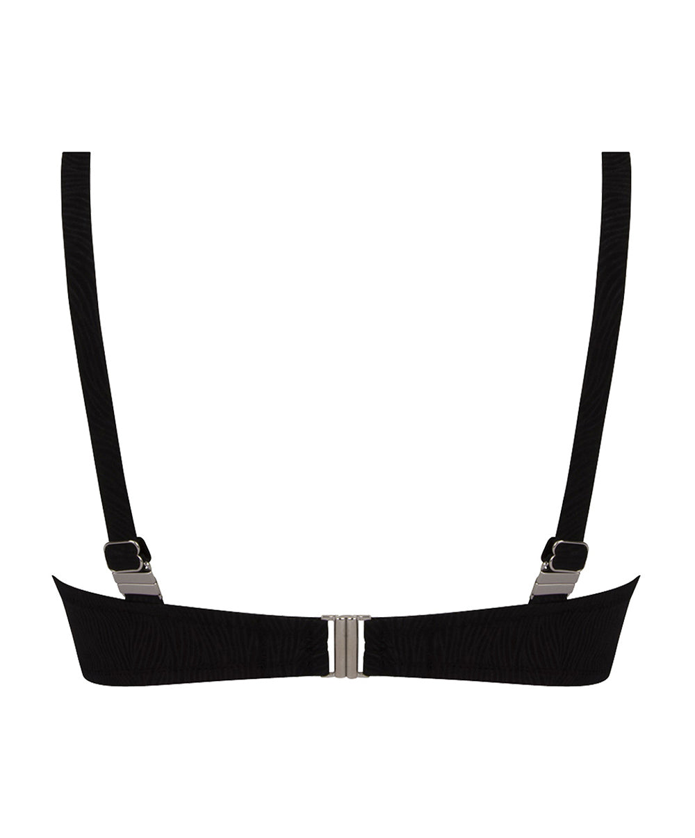 Soutien-gorge de bain corbeille grande taille La Muse des Vagues noir Antigel Bain FBB3526-NO 10