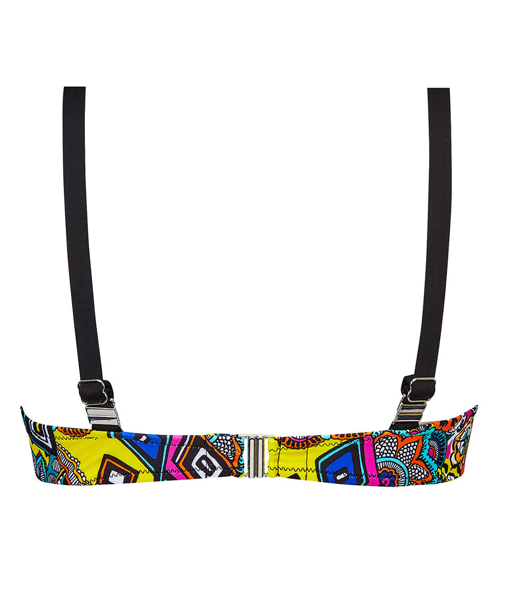 Soutien-gorge de bain corbeille grande taille La Nomade multicolore Antigel Bain FBB3557-EN 100