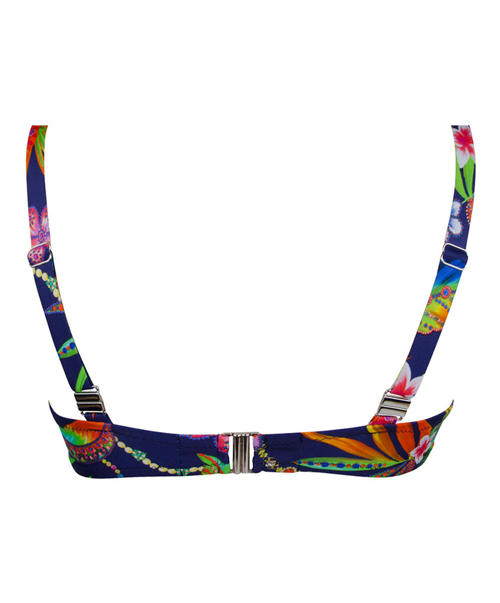 Soutien-gorge de bain corbeille grande taille La Précieuse marine Antigel Bain FBB3535-MX