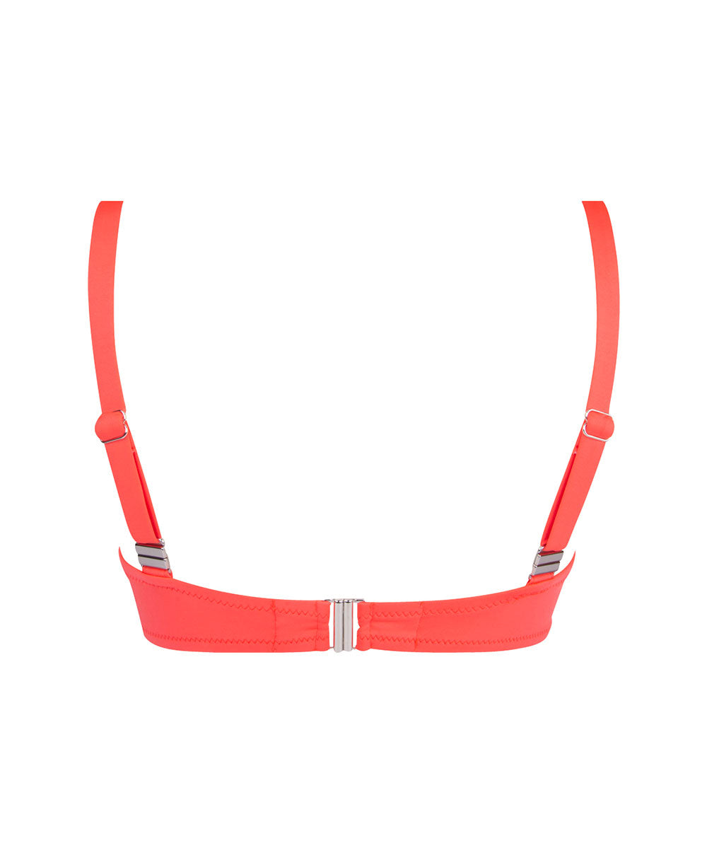 Soutien-gorge de bain corbeille grande taille La Starlette star corail Antigel Bain FBB3505-SC 10