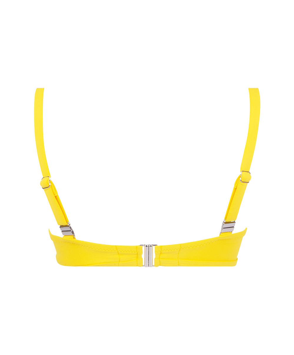 Soutien-gorge de bain corbeille grande taille La Chiquissima jaune Antigel Bain FBB3514-MS 10