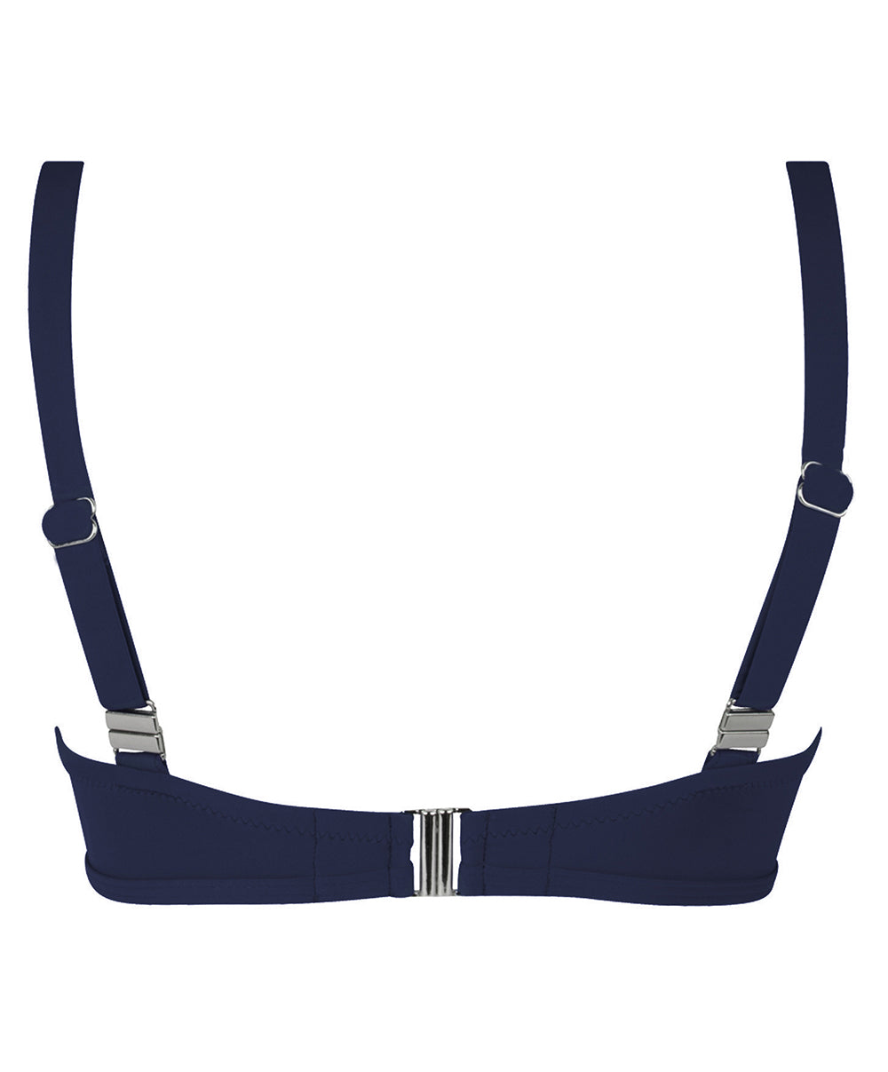 Soutien-gorge de bain corbeille grande taille La Chiquissima marine Antigel Bain FBB3514-MM 2